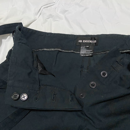 Ann Demeulemeester bondage strap cargo pants 38