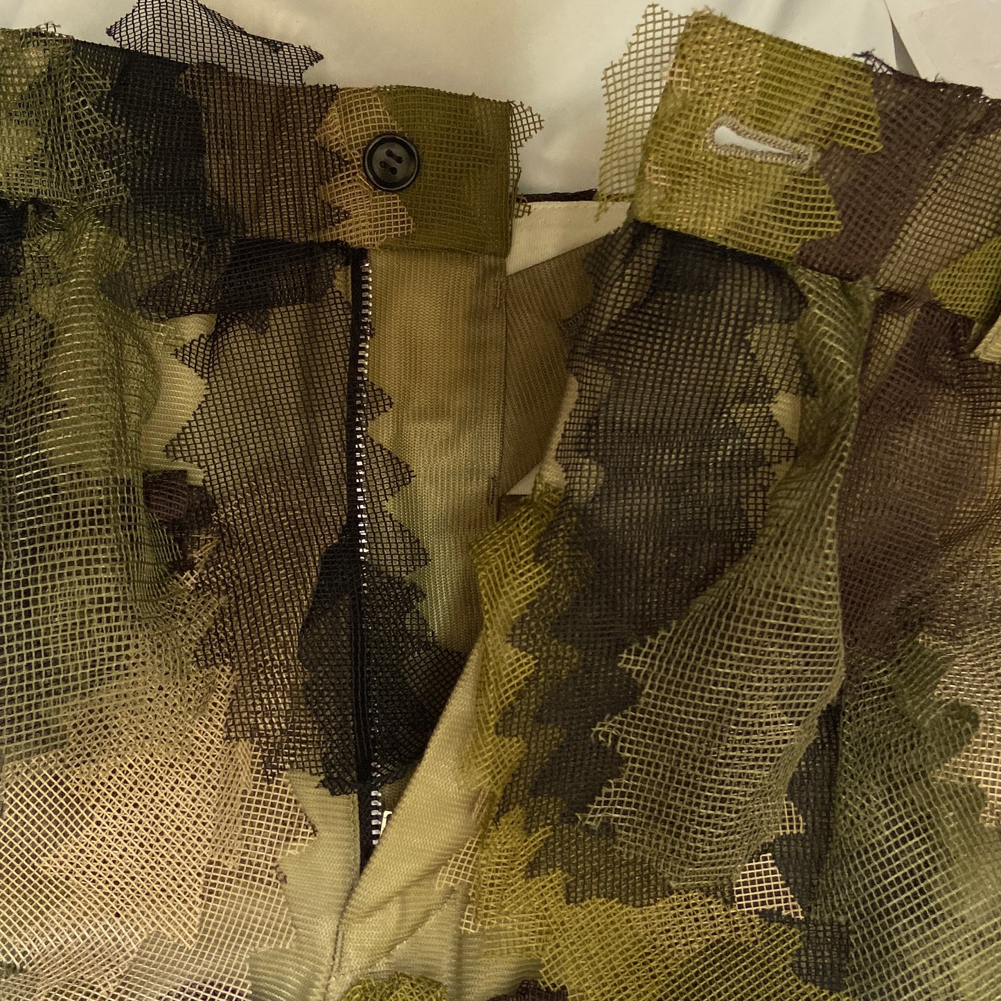 Comme des garçons Homme Plus ss19 camouflage leaf pants S