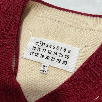 Maison Margiela fall 2021 deconstructed handstitched knit tee