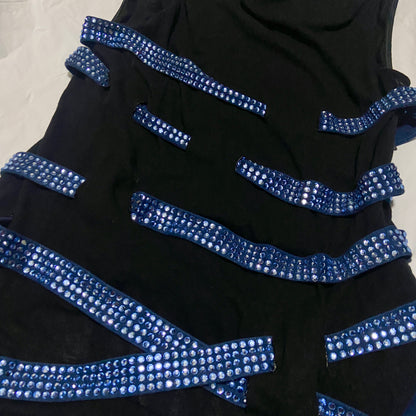 Maison Martin Margiela ss09 Swarovski rhinestone bondage strap top