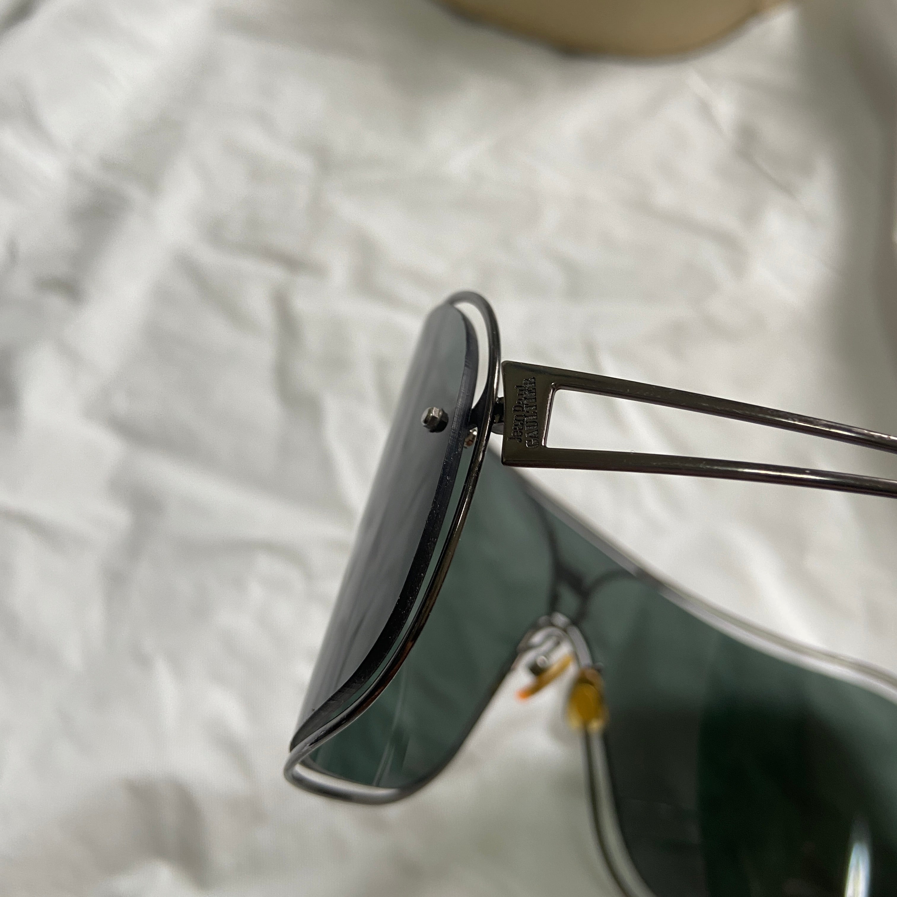 Jean paul Gaultier 90s shield sunglasses – Dusty Archive