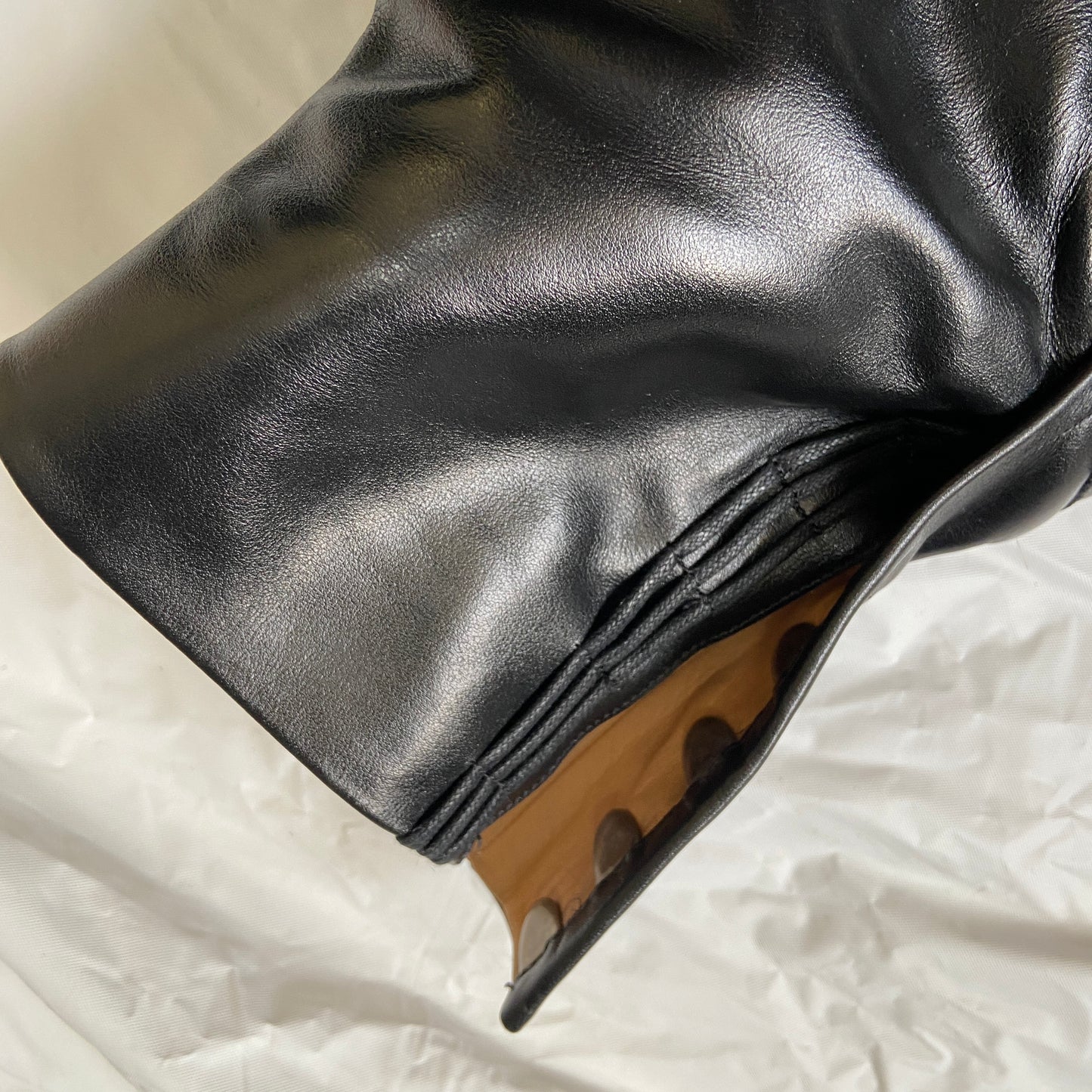 Maison margiela black tabi boots 40