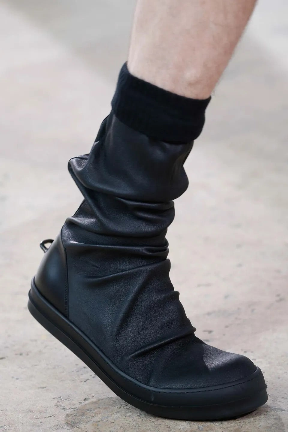 Rick owens cyclops black sock ramones 42 – Dusty Archive