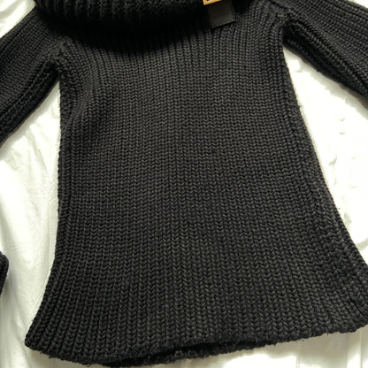 Gucci fall 2003 Tom chunky cropped knit turtleneck sweater