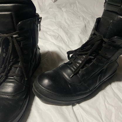 Rick owens triple black geobasket 42