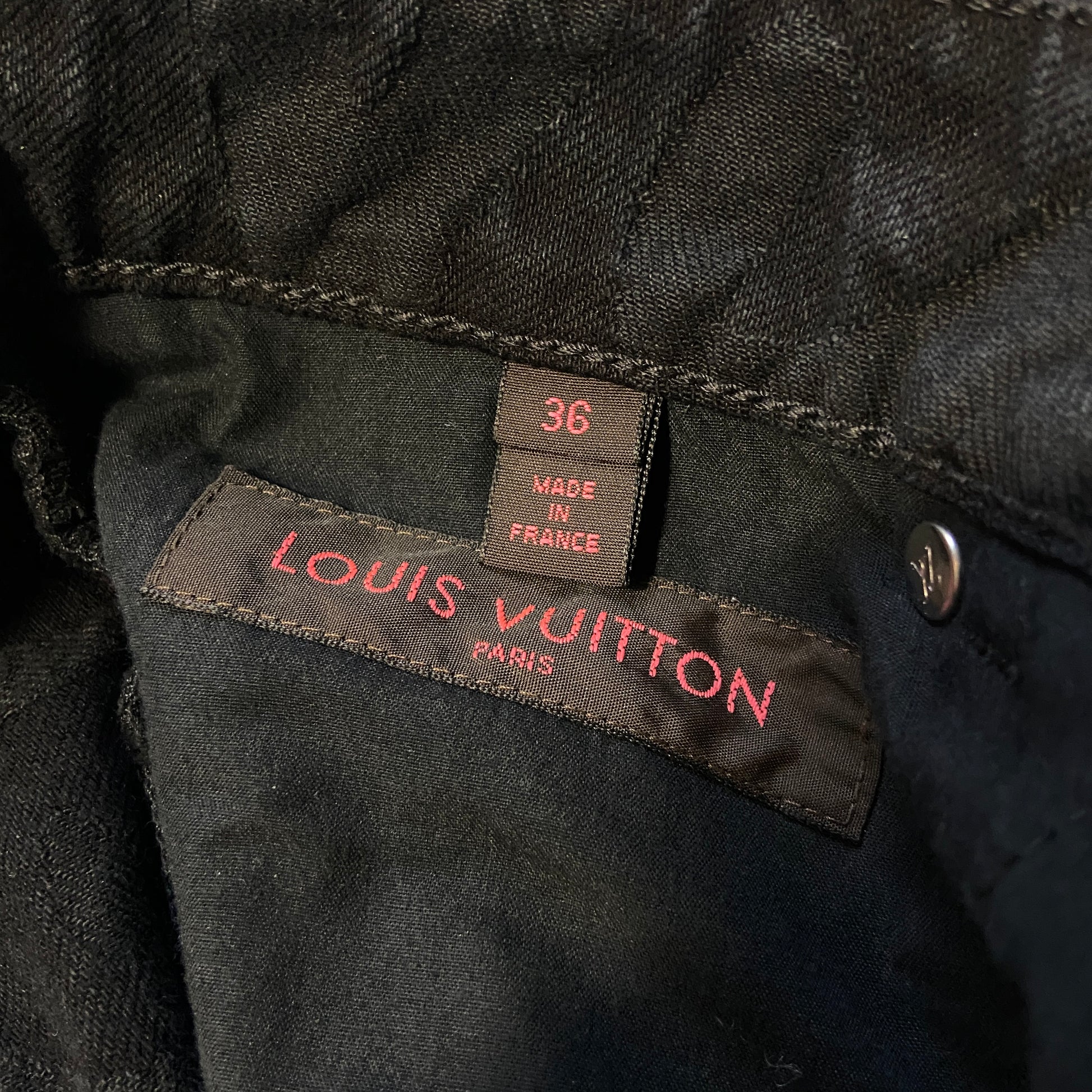 Louis Vuitton x Stephen Sprouse SS2009 Graffiti Monogram Jeans