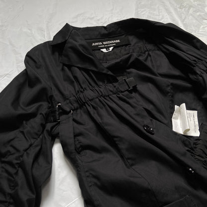 Junya Watanabe 2003 spring black bondage parachute jacket blazer