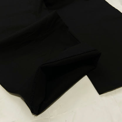 Yohji yamamoto black straight cropped pants 1