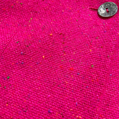 Dior fw1998 galliano pink sprinkle wool blazer coat bar jacket