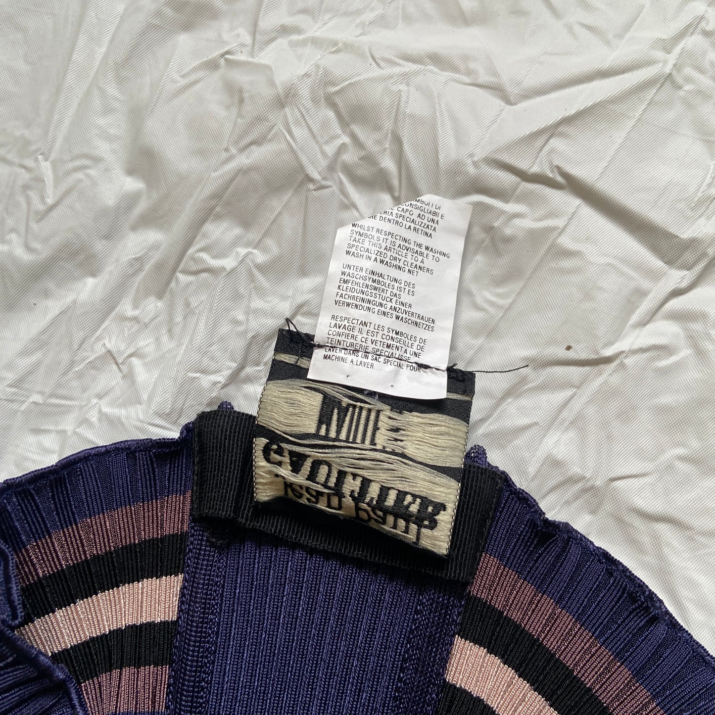 Jean paul Gaultier elastic waist band M