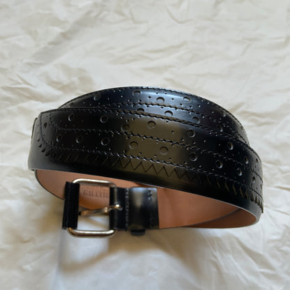 Jean Paul Gaultier spike leather belt