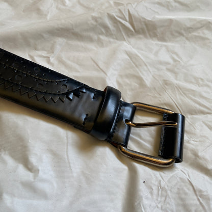 Jean Paul Gaultier spike leather belt