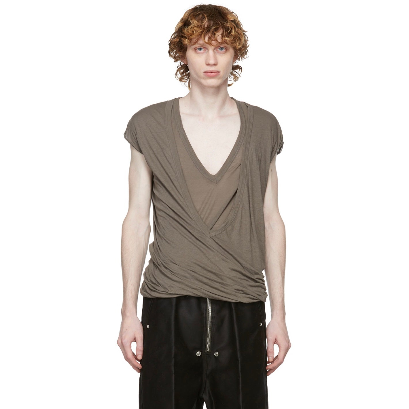 Rick owens dust double dylan tank tee S