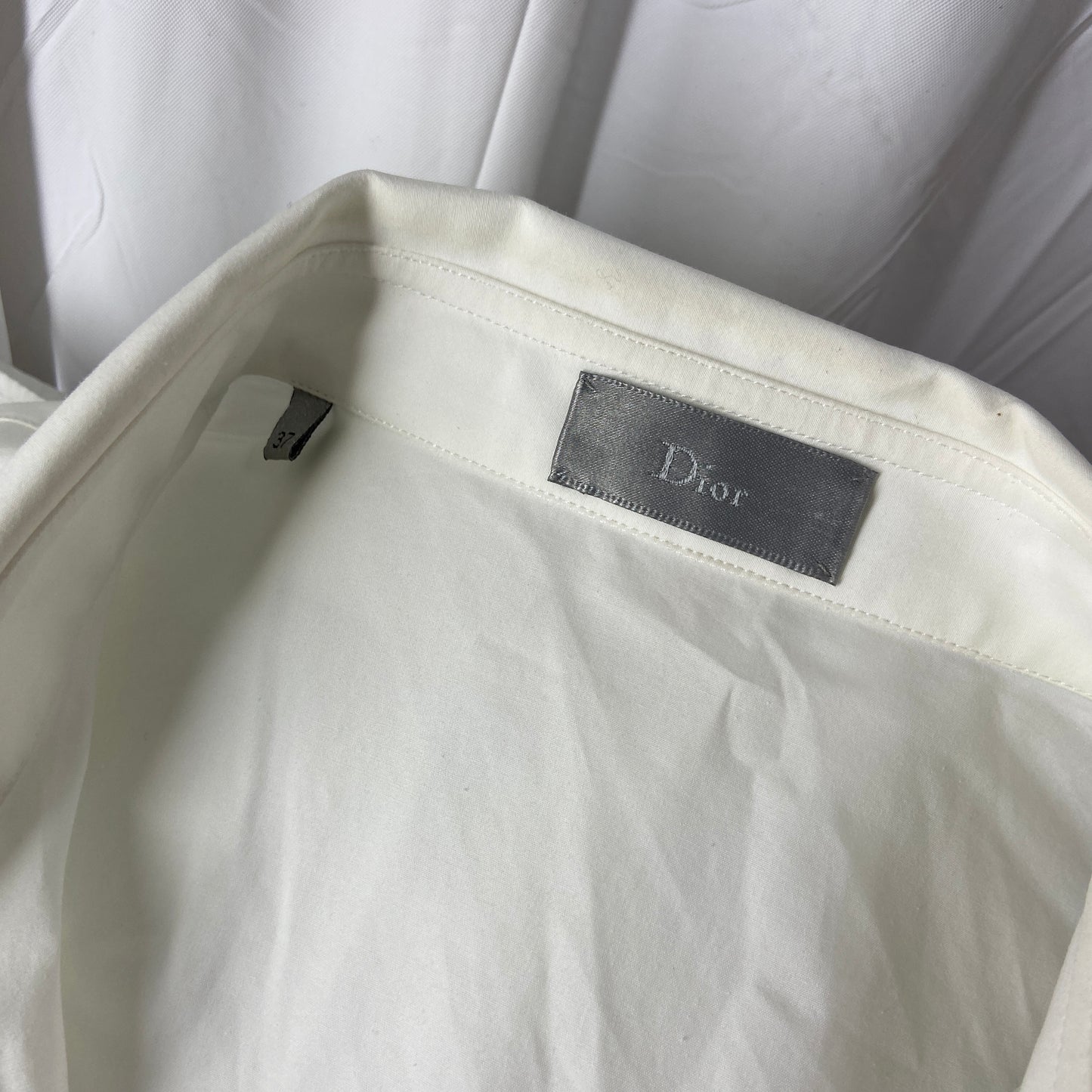 Dior raincoat oversized shirt 37