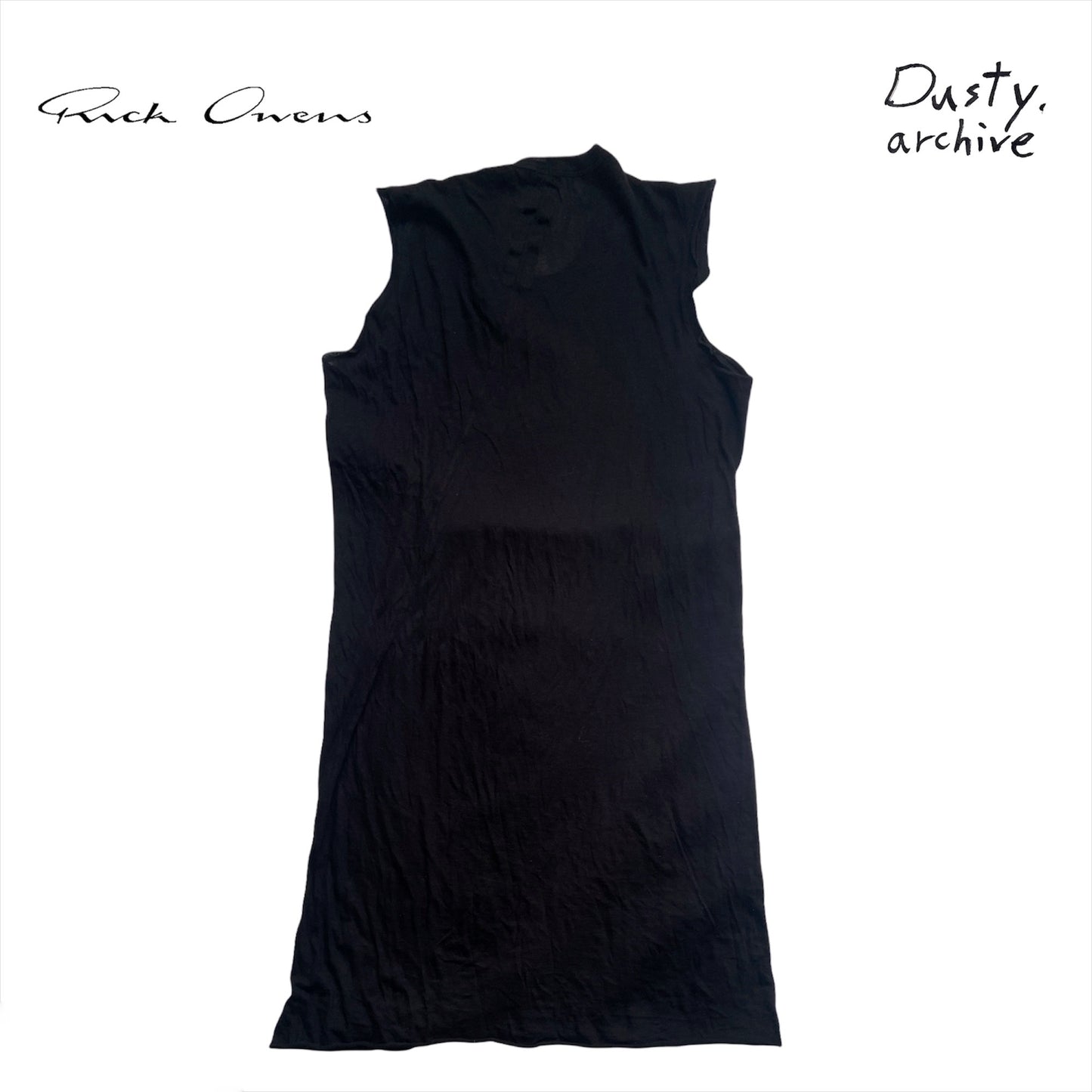 Rick owens extended tank top S