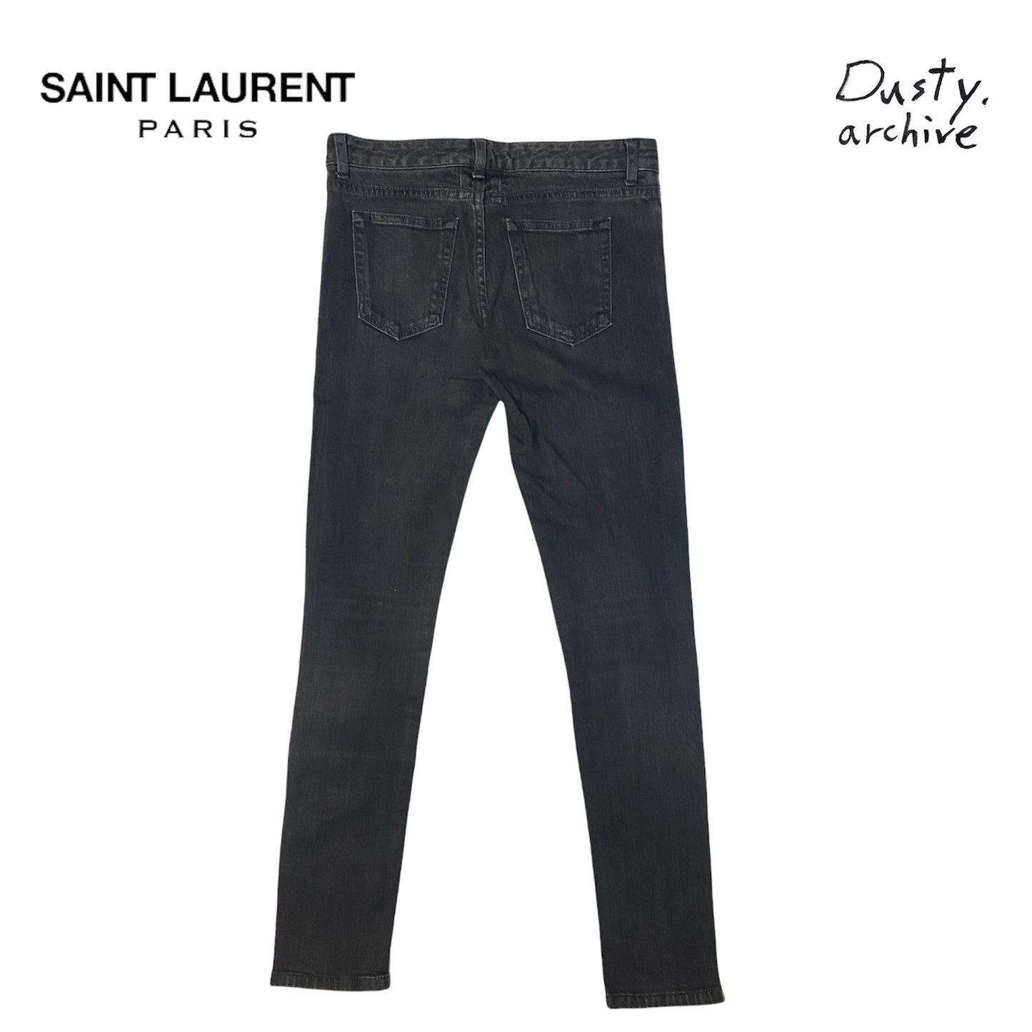 Saint laurent D02 black skinny jeans 29