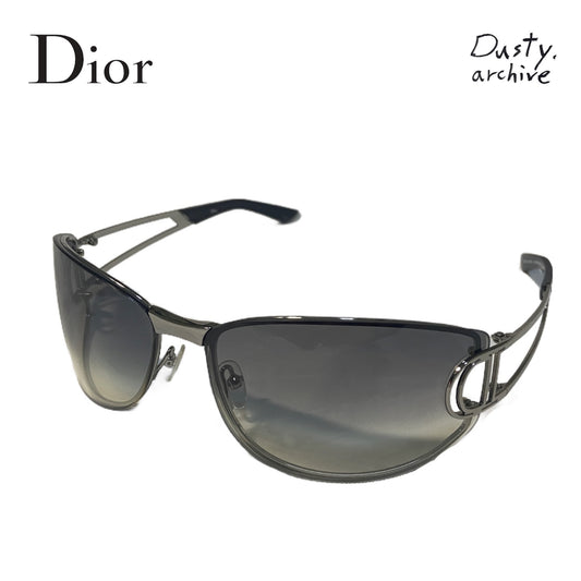 Dior John Galliano minimalist mirrored sunglasses