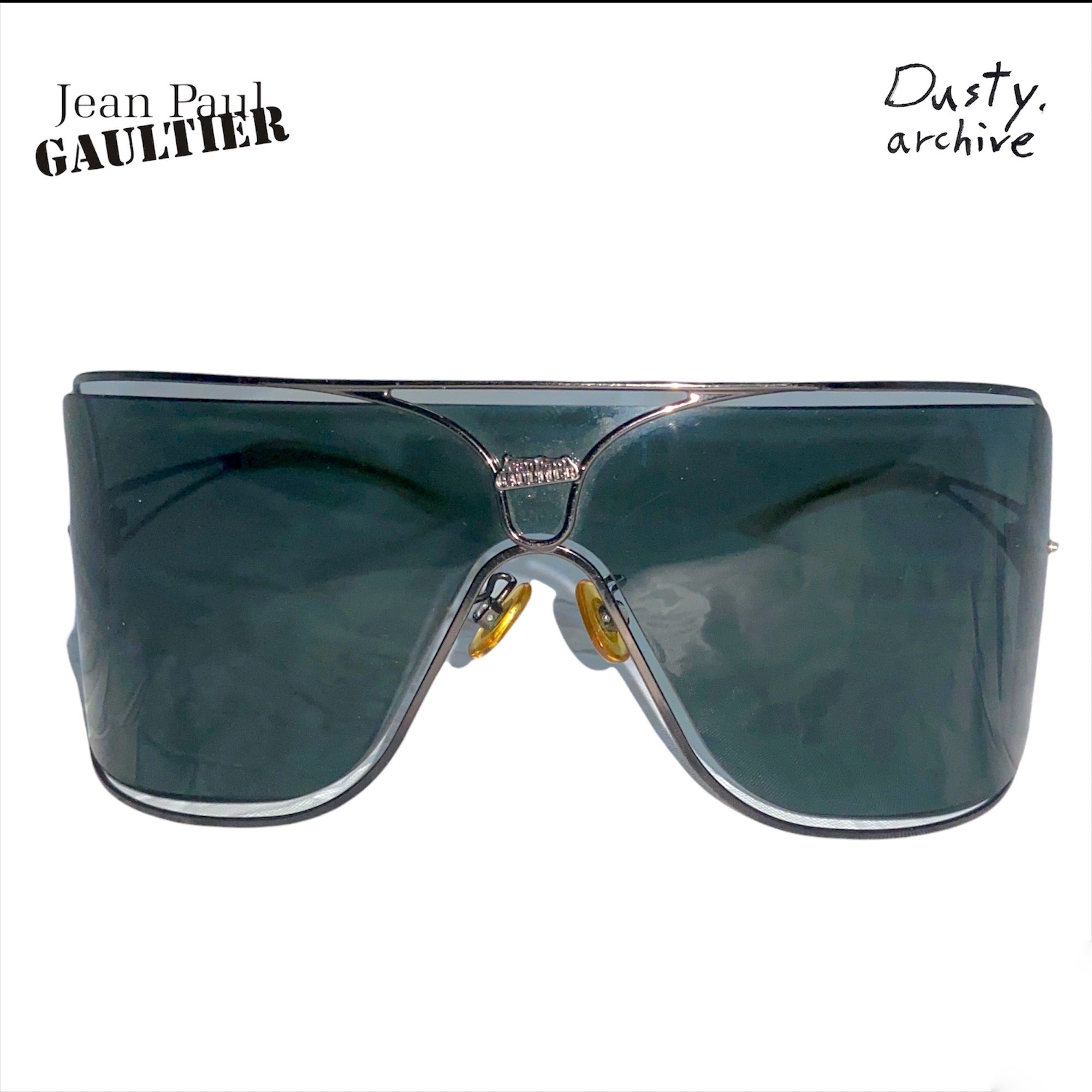 Jean paul Gaultier 90s shield sunglasses – Dusty Archive