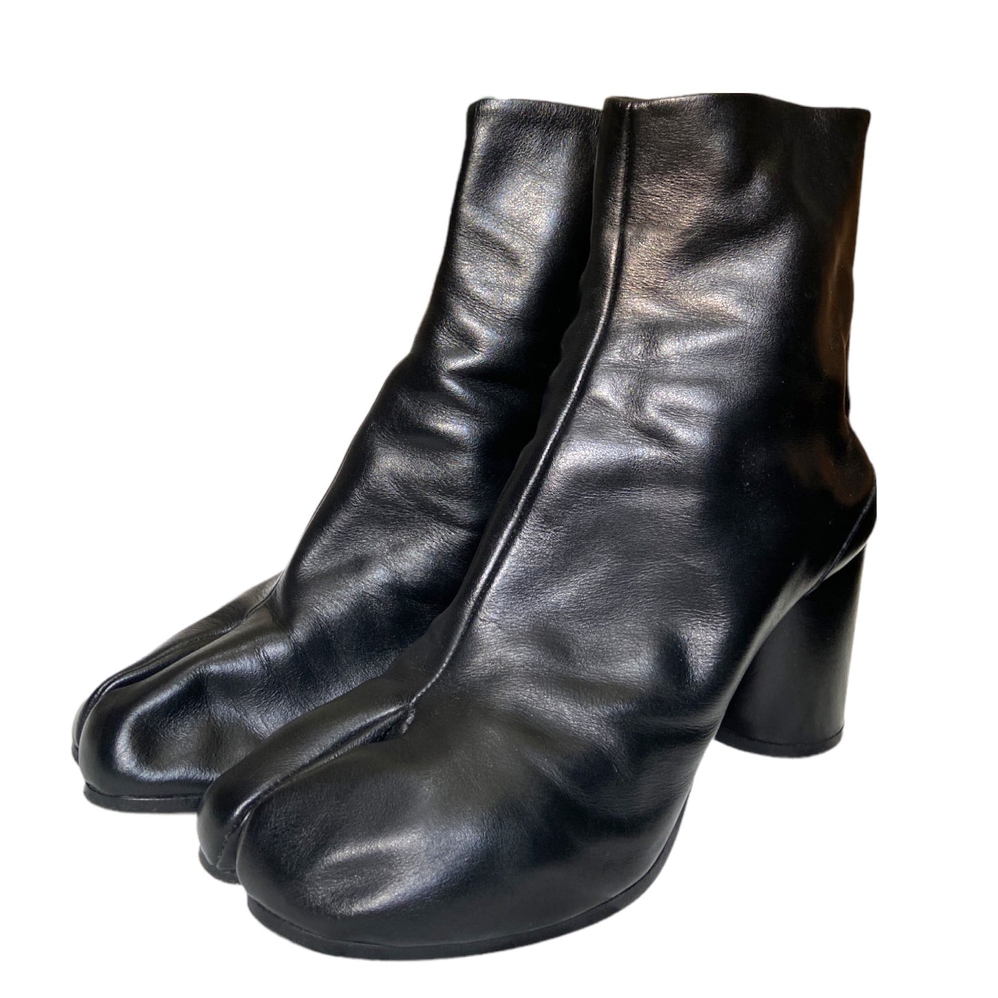 Maison margiela black tabi boots 40