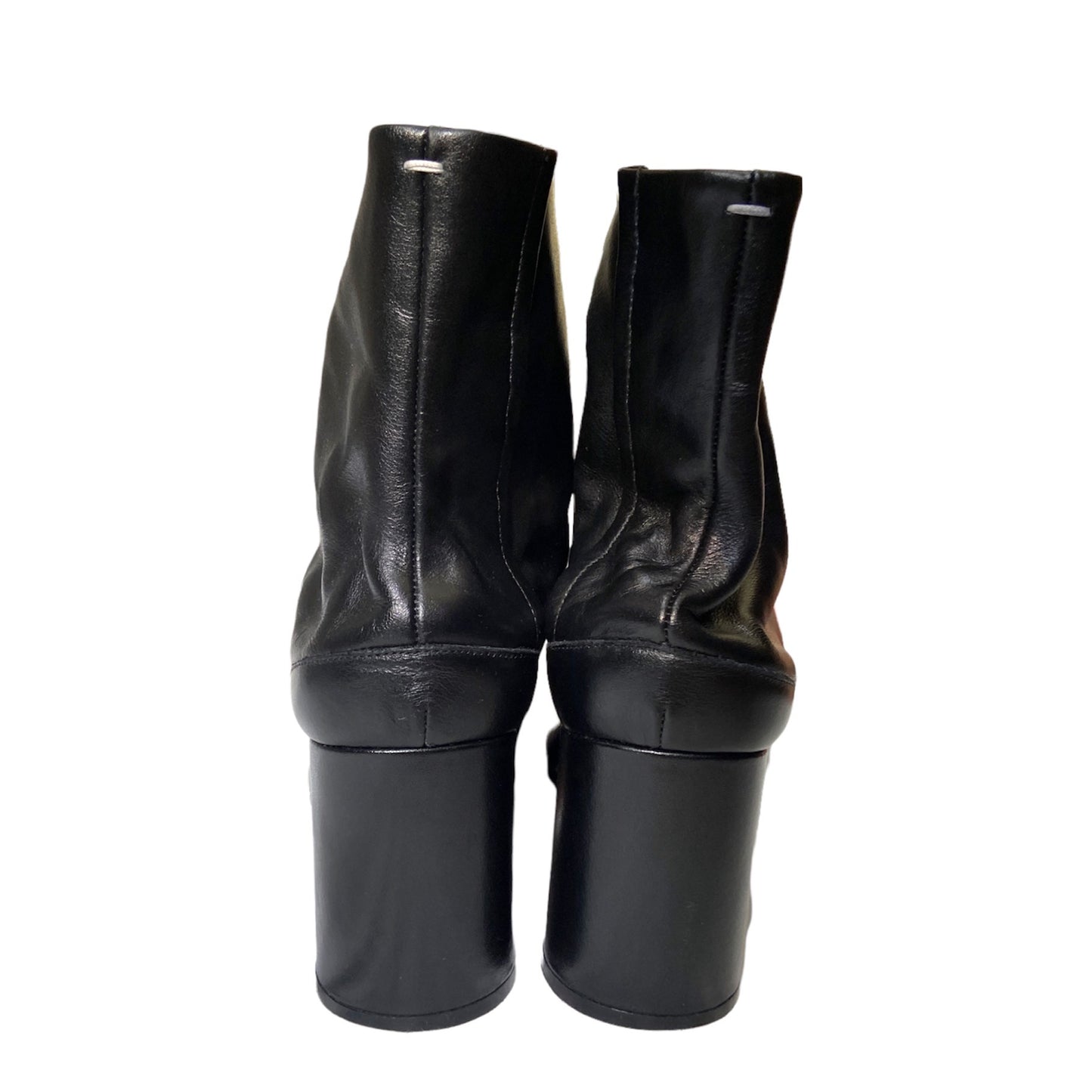 Maison margiela black tabi boots 40