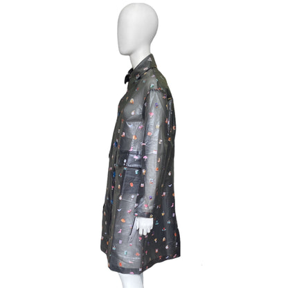 Undercover ss19 John Derian UV reflective polyester coat