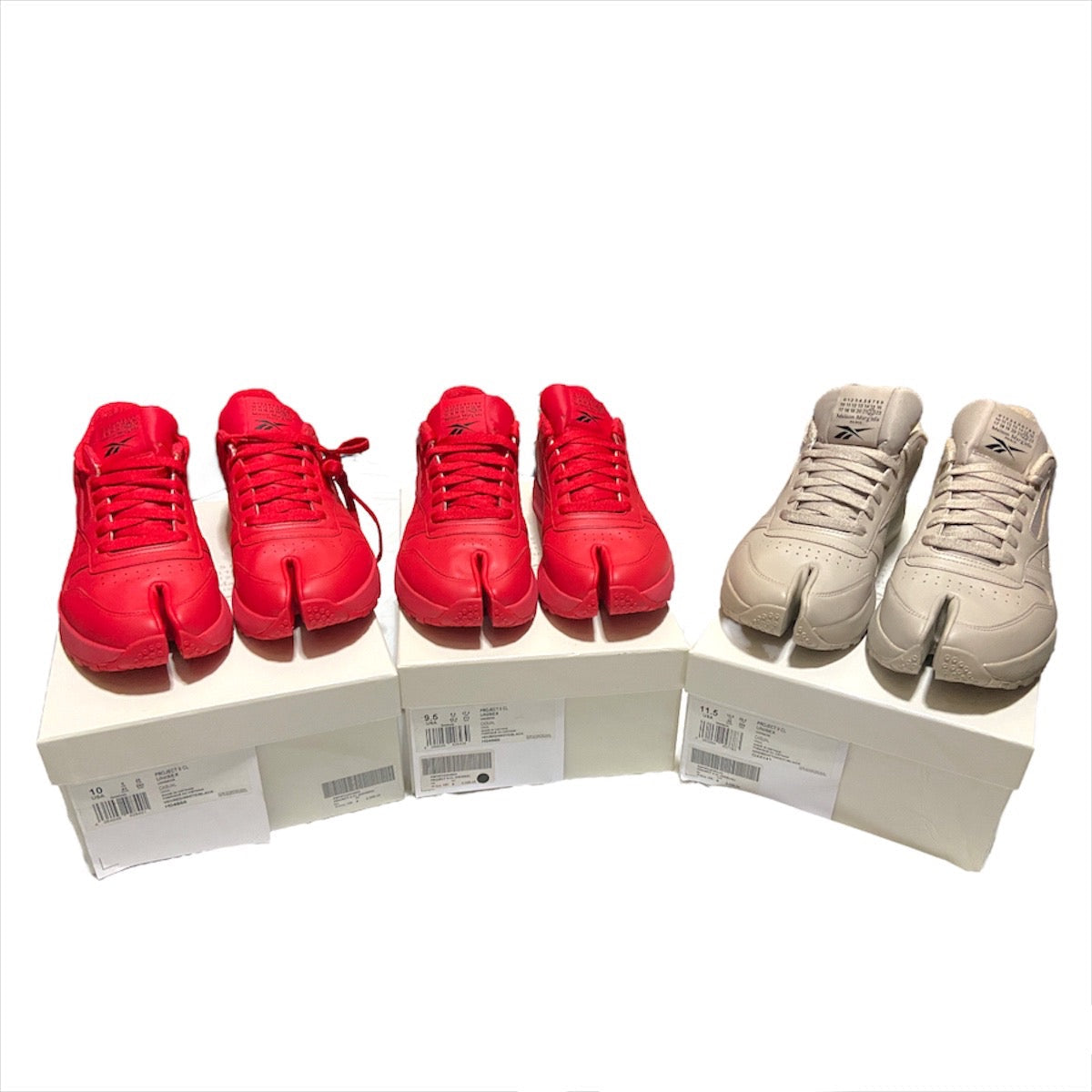 Margiela on sale tabi red