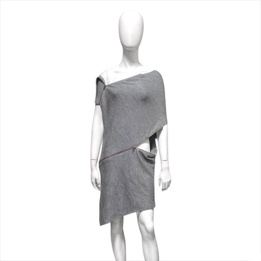 Maison Margiela zip taxi dress scarf M