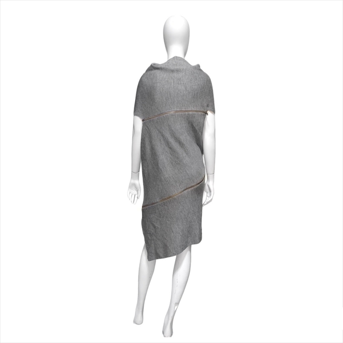 Maison Margiela zip taxi dress scarf M