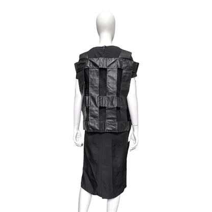 COMME DES GARÇONS fw15 bondage cage dress