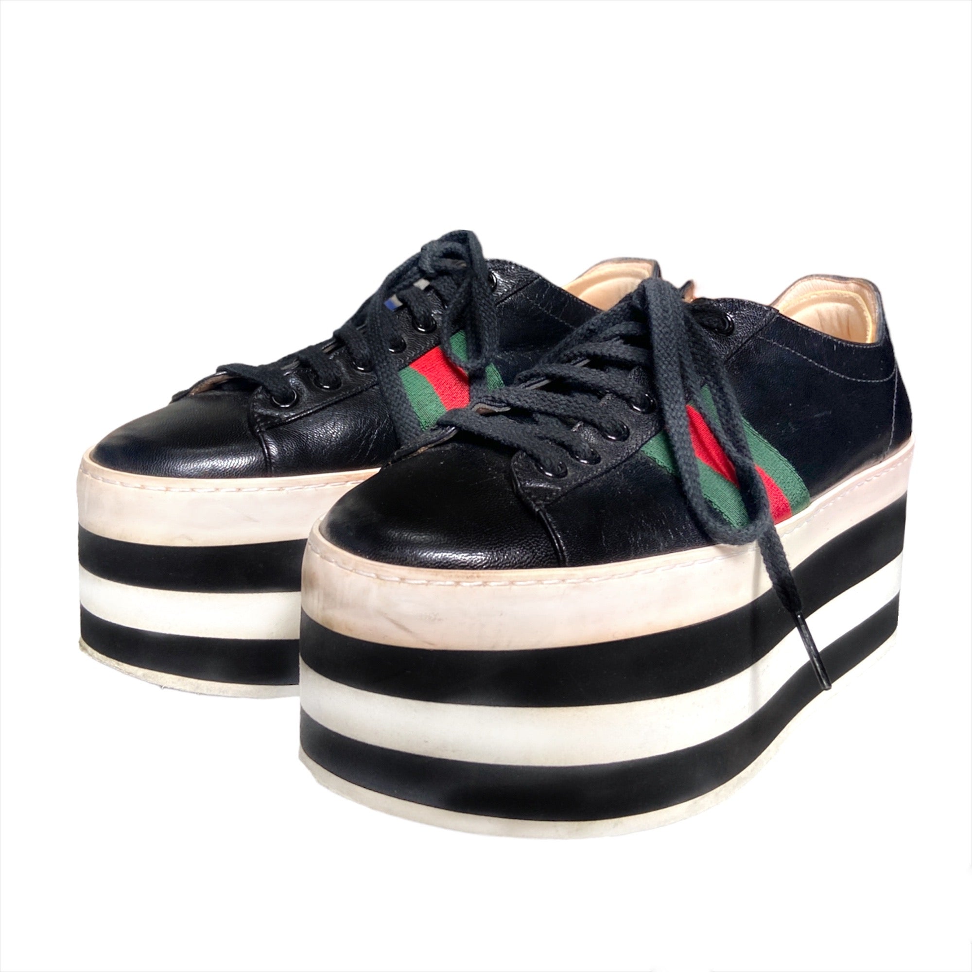 Gucci black deals platform sneakers