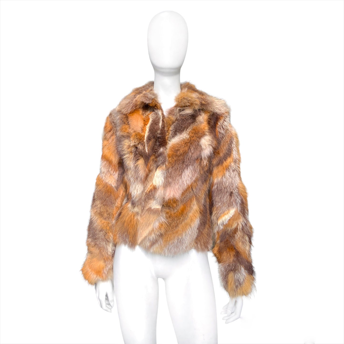 Dior Fall 2001 Fox Fur Artisanal Reversible Jacket Galliano