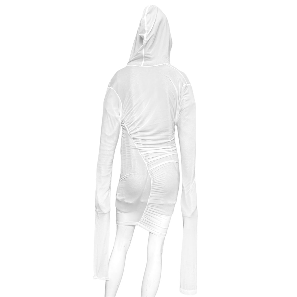 Y/project Fall 2018 White Condom Hoodie S