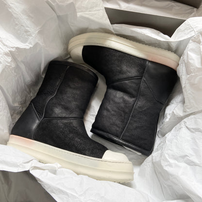 Rick Owens Shearling Sheepskin UGGS Ramones Boots 39