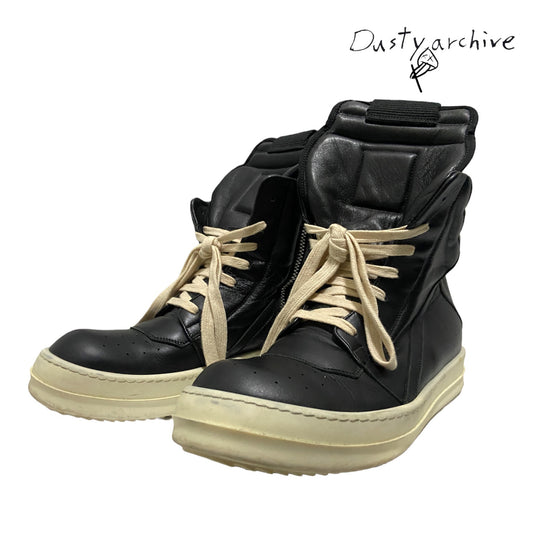 Rick owens black geobasket 38