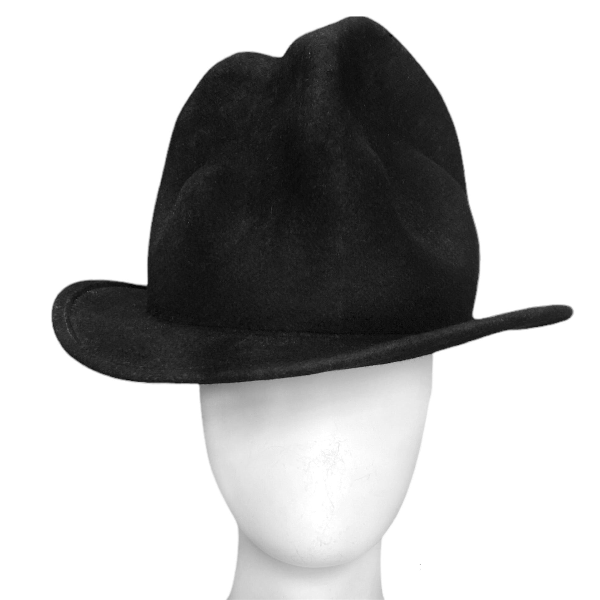 Vivienne Westwood black mountain felt hat – Dusty Archive