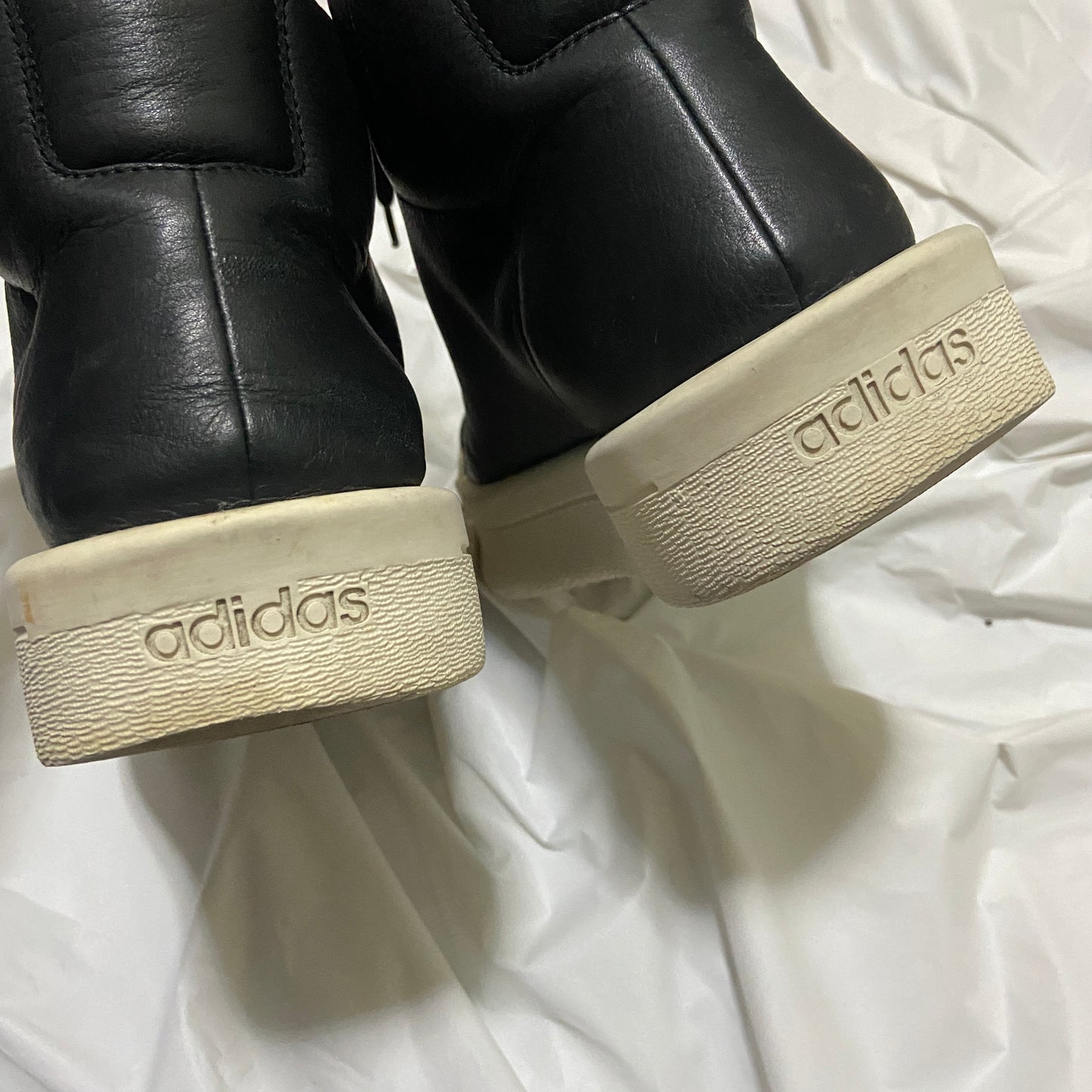 Rick owens x adidas black mastodon pro 43