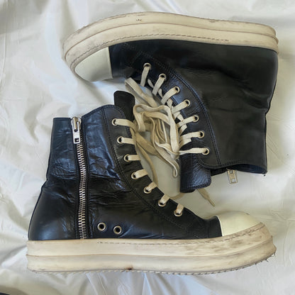 Rick owens leather ramones 41