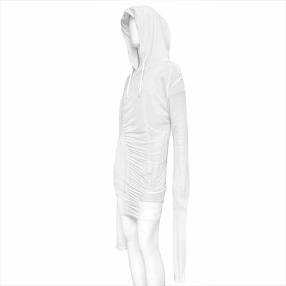 Y/project Fall 2018 White Condom Hoodie S