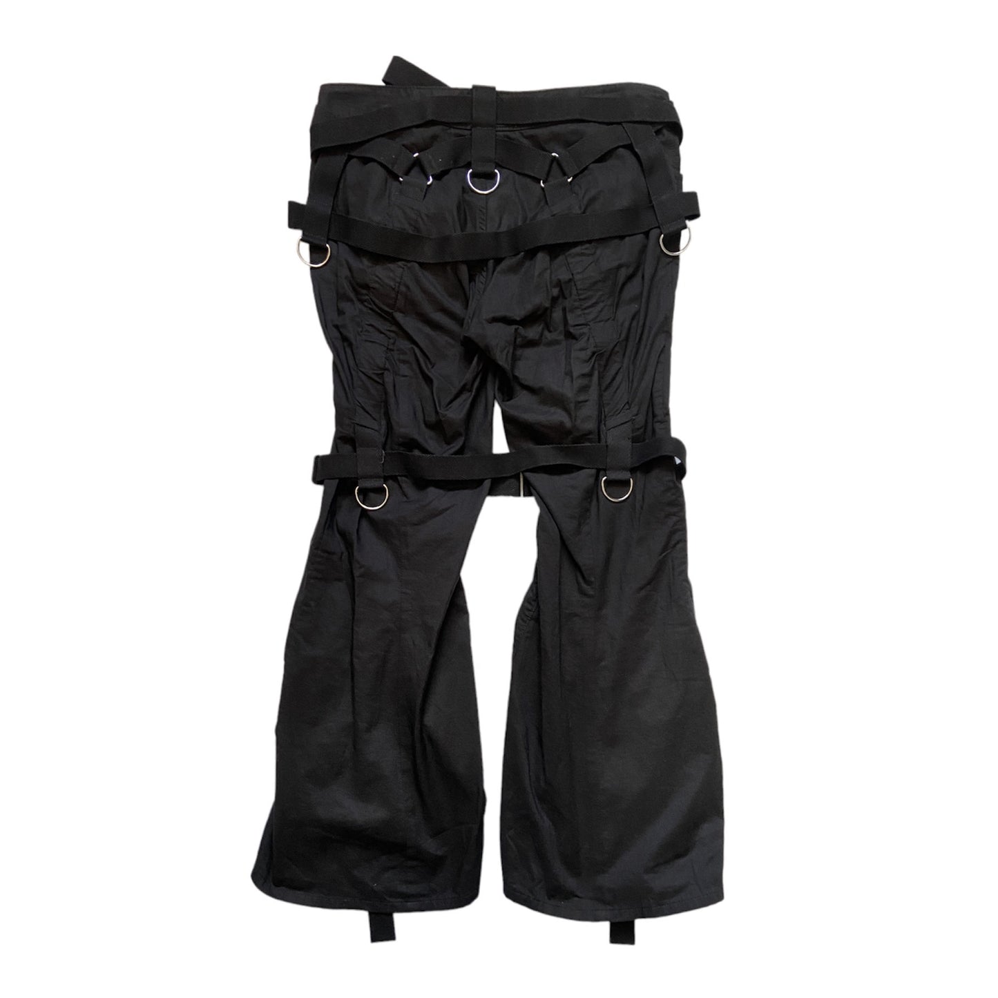 Junya Watanabe Spring 2003 black bondage parachute pants