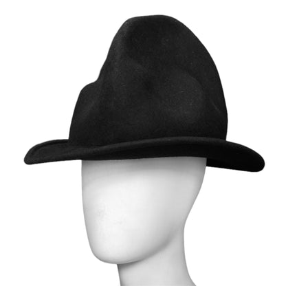 Vivienne Westwood black mountain felt hat