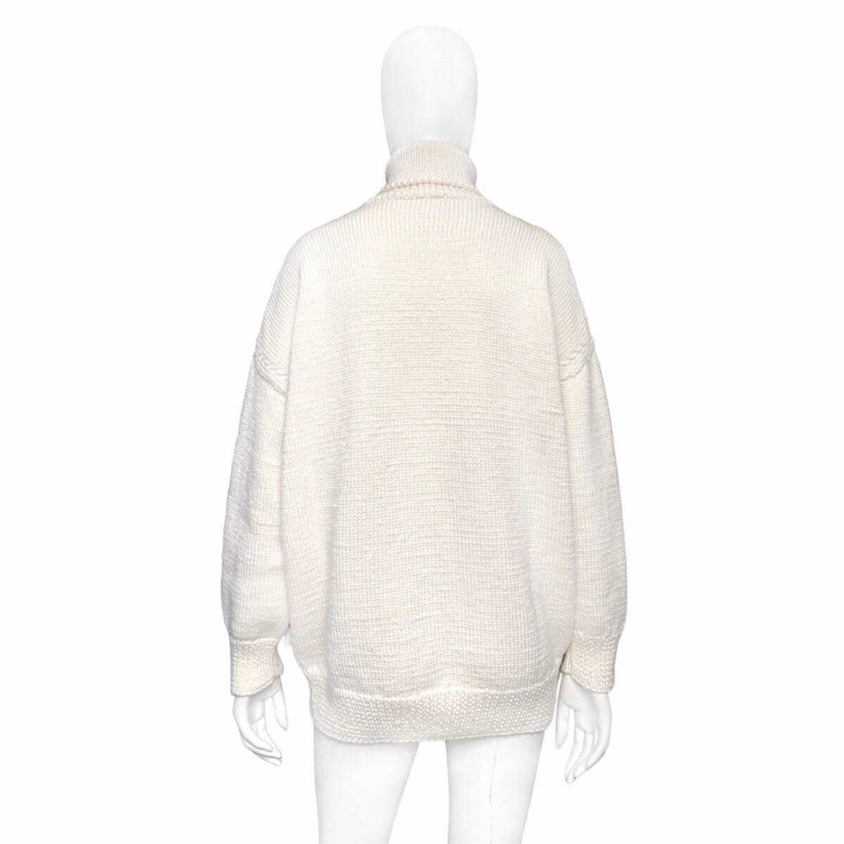 Loewe X Ghibli Studios Spirited Away Chihiro stitched heavy knit turtleneck sweater