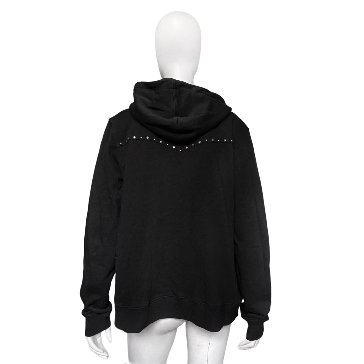 Saint Laurent studded western hoodie jacket S