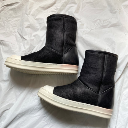 Rick Owens Shearling Sheepskin UGGS Ramones Boots 39