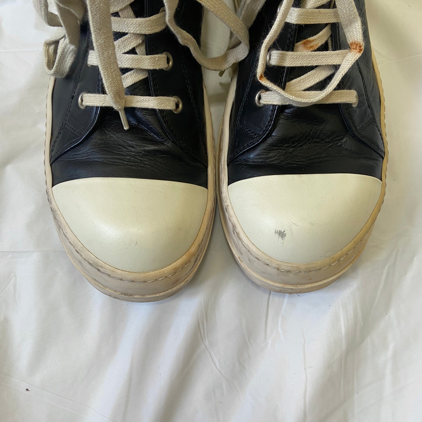 Rick owens leather ramones 41